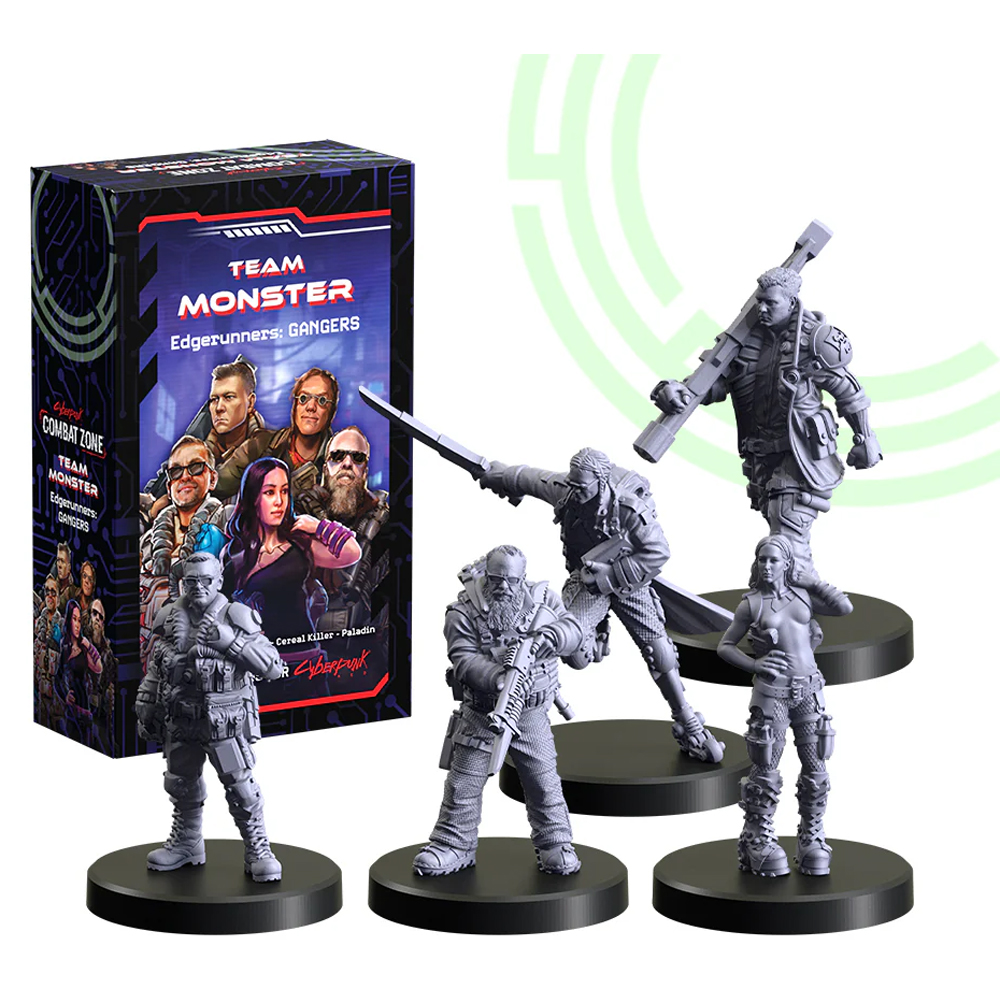 Cyberpunk Red Combat Zone: Edgerunners - Team Monster