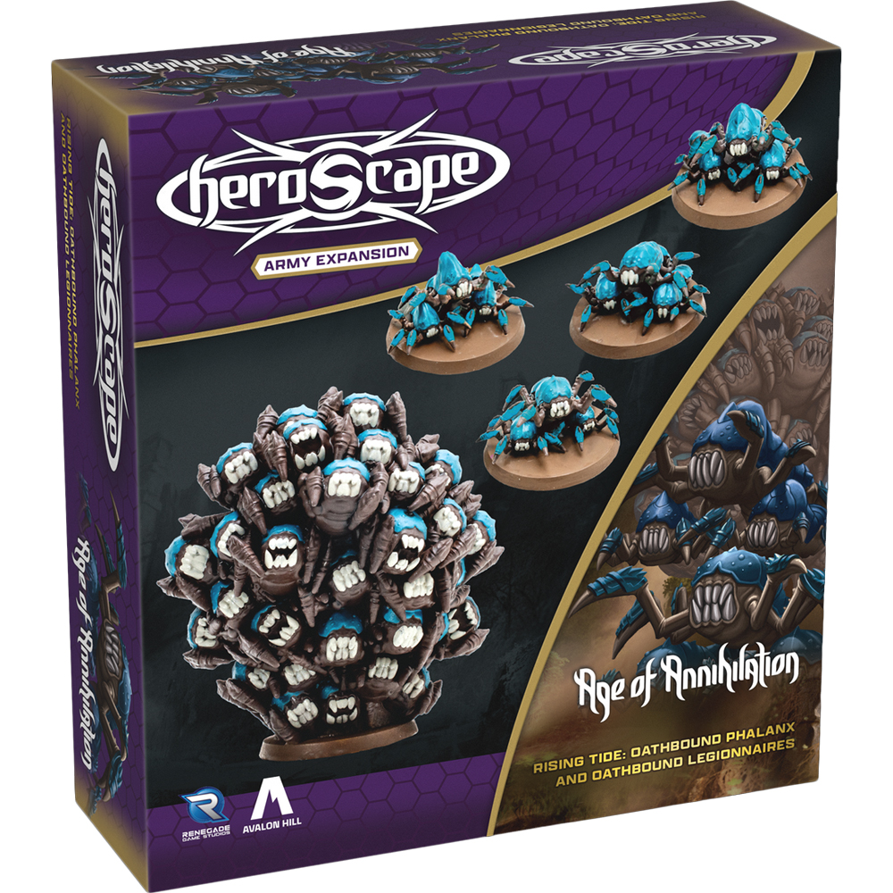 Heroscape: Rising Tide - Oathbound Phalanx & Oathbound Legionnaires Army Expansion