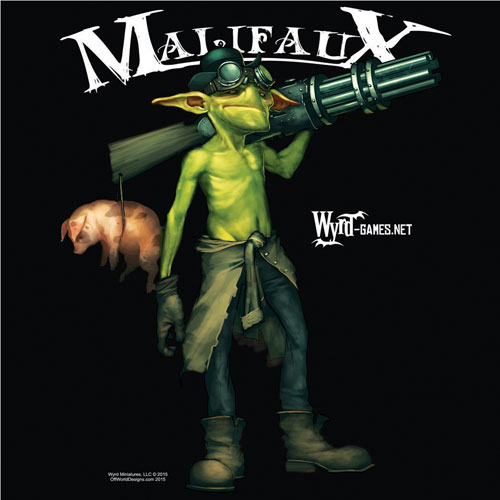 OffWorld Designs T-Shirt: Malifaux - Rami (Small) (Last Chance)