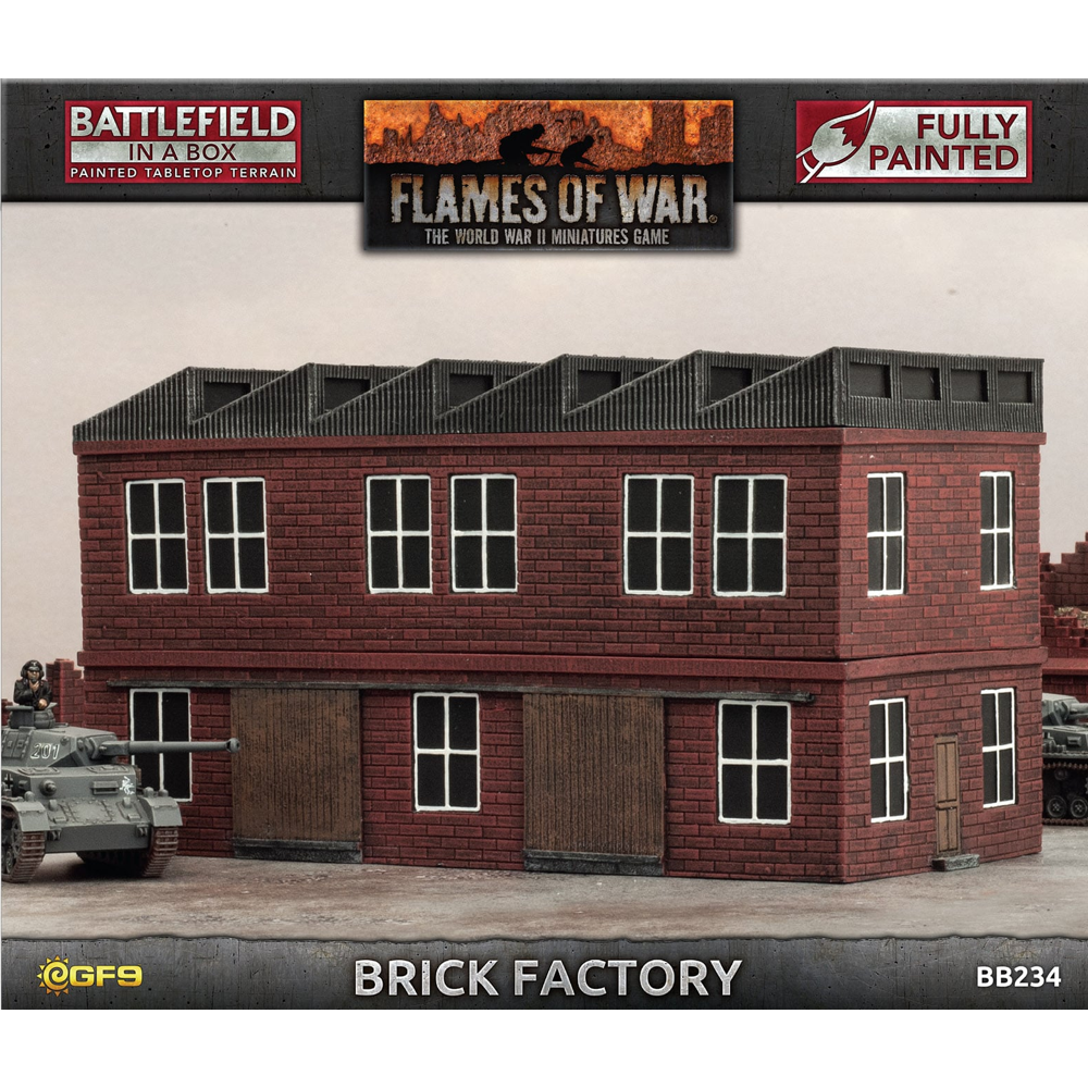 Battlefield in a Box: Flames of War - Brick Factory