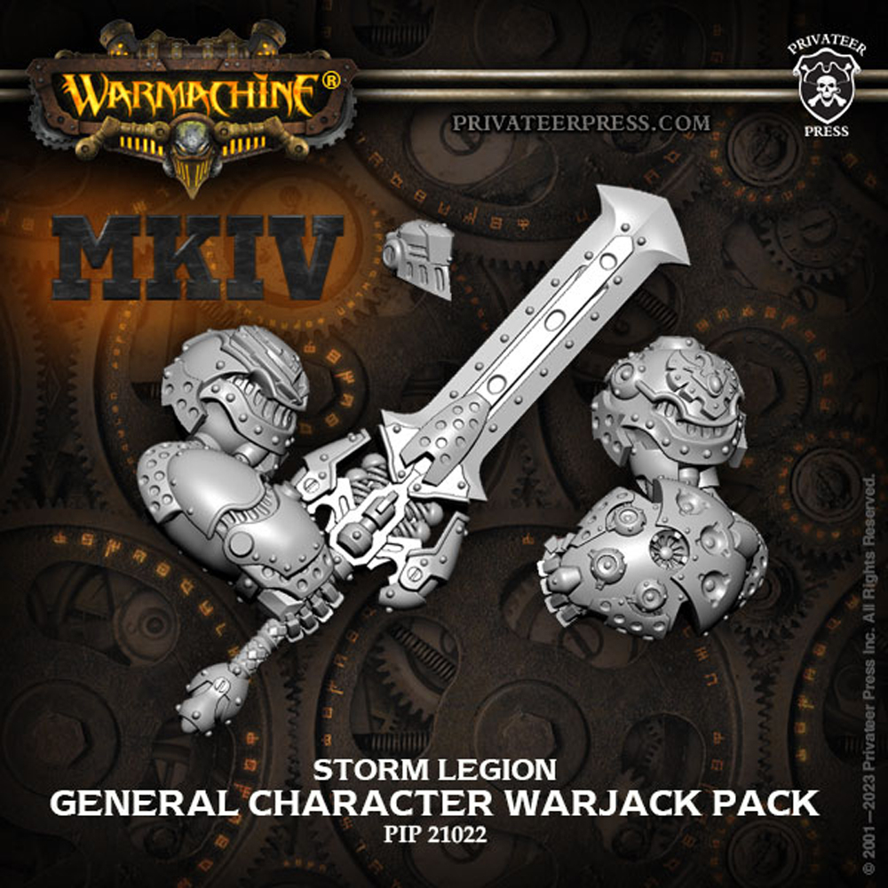 Warmachine MKIV: Cygnar - The General, Character Warjack Pack