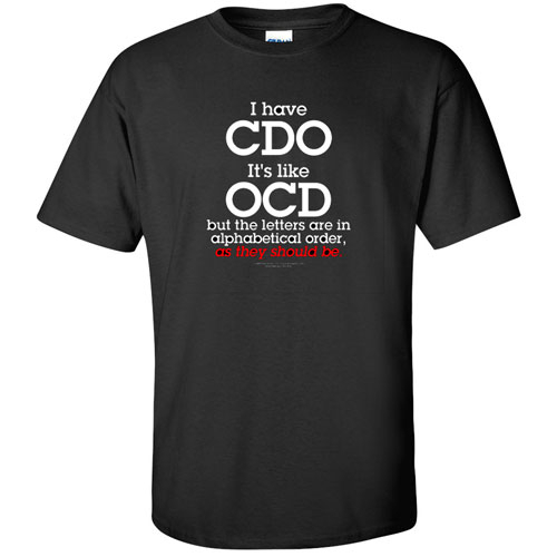 OffWorld Designs T-Shirt: OCD (Small)