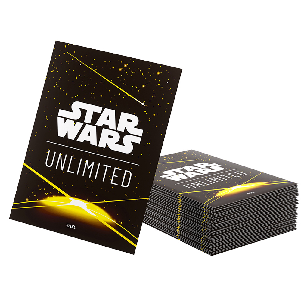 Star Wars Unlimited Sleeves: Card Back Yellow