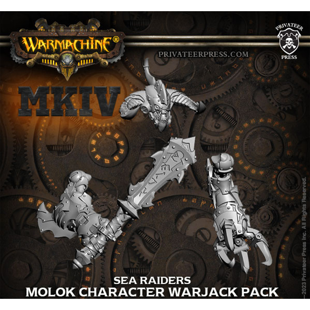 Warmachine MKIV: Orgoth Sea Raiders - Molok, Character Warjack Pack