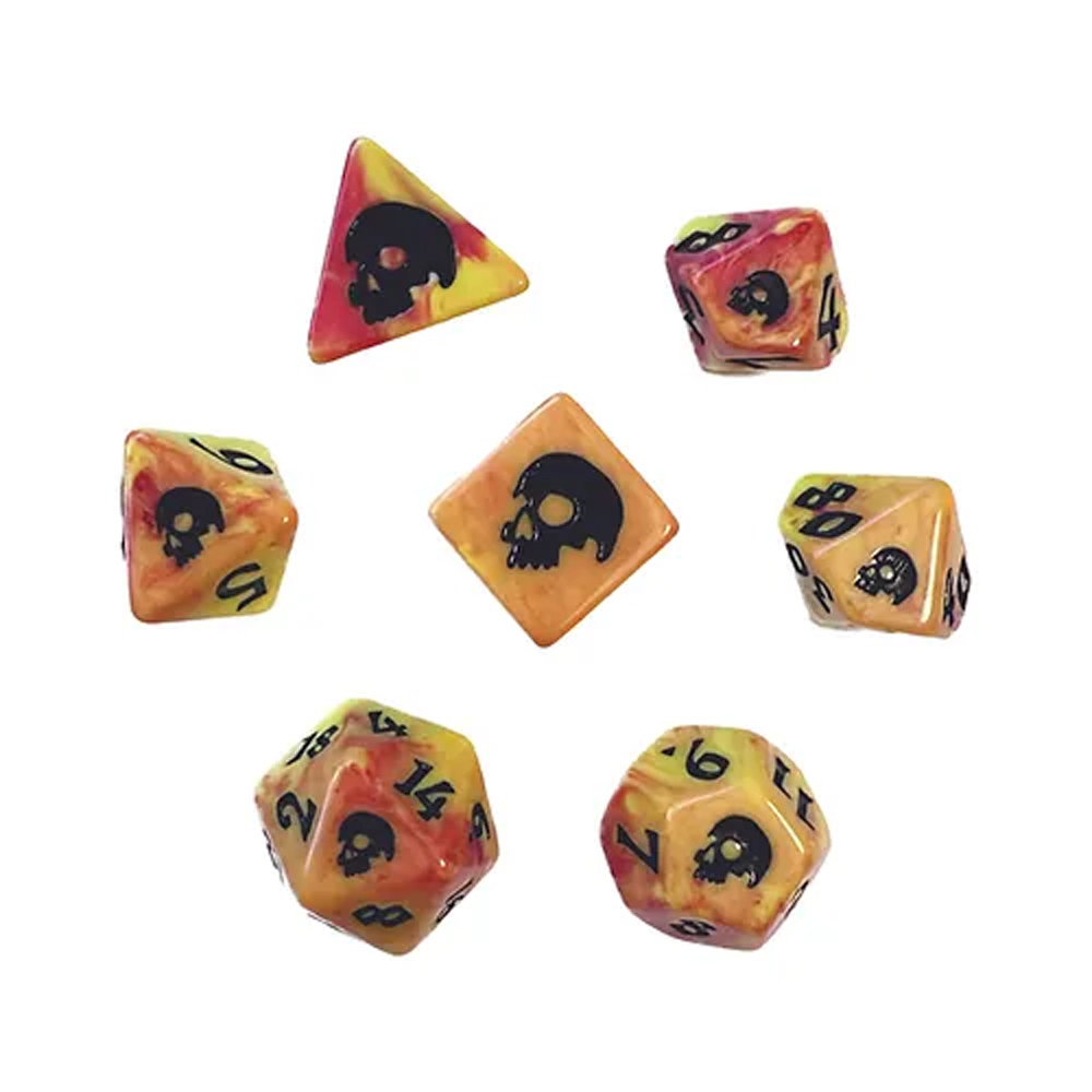 Black Death Dice: Cinderskull (7) (Last Chance)