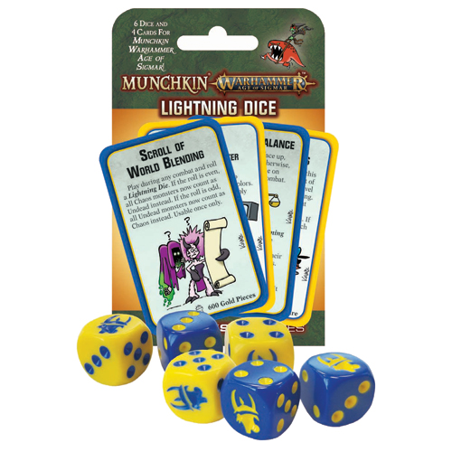 Munchkin Warhammer Age of Sigmar: Lightning Dice