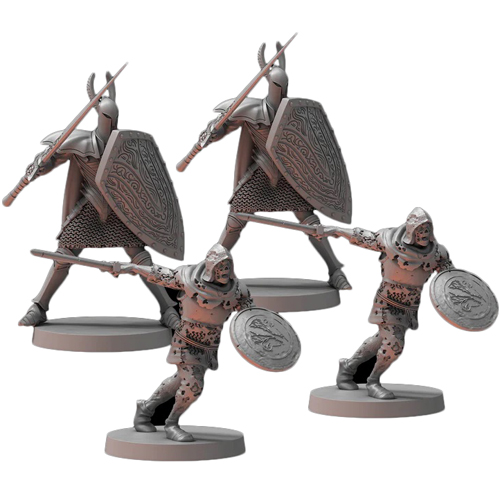 Dark Souls RPG: Miniatures Set - The Silver & The Dead