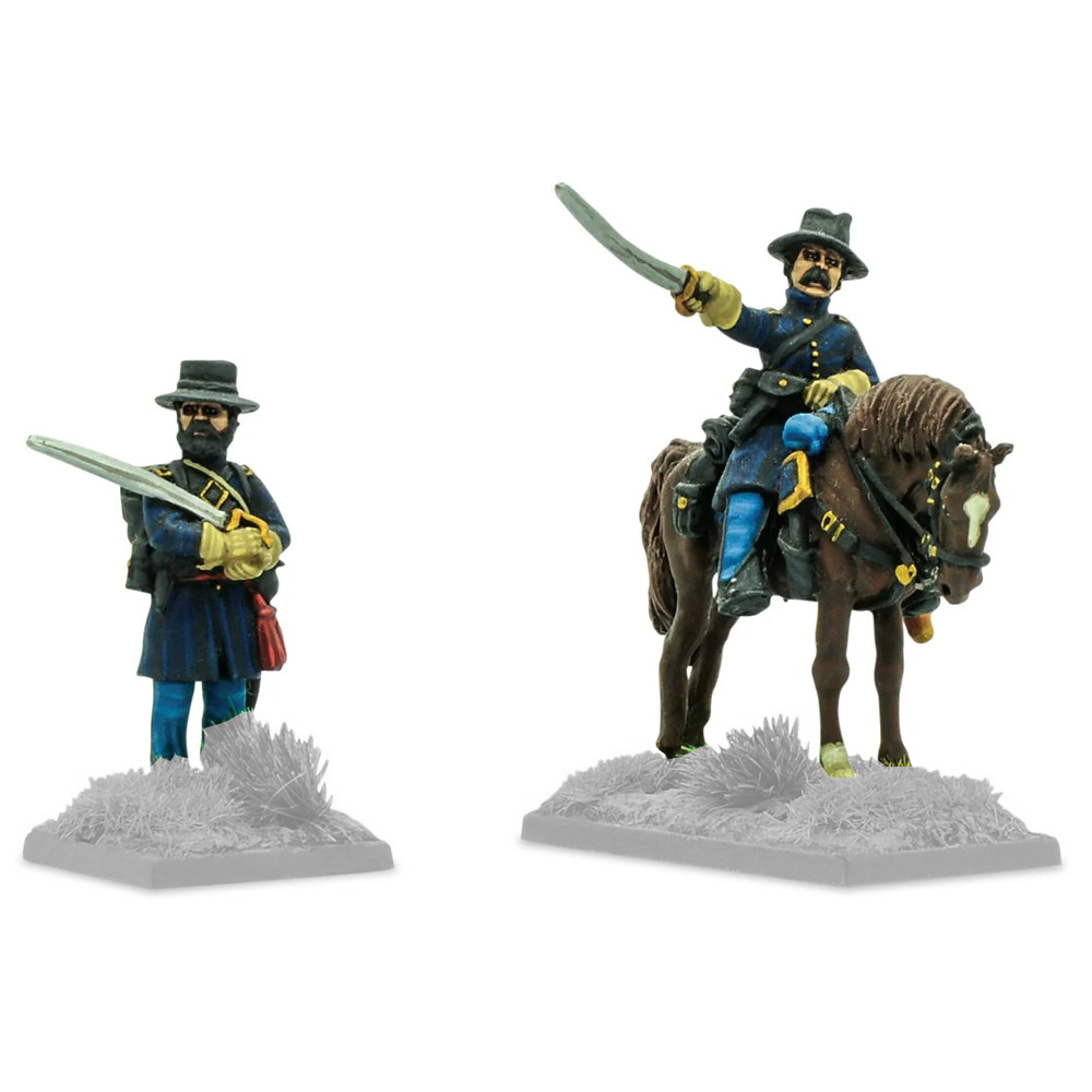 Black Powder: Union Officers (Mounted and Foot) B (Last Chance)