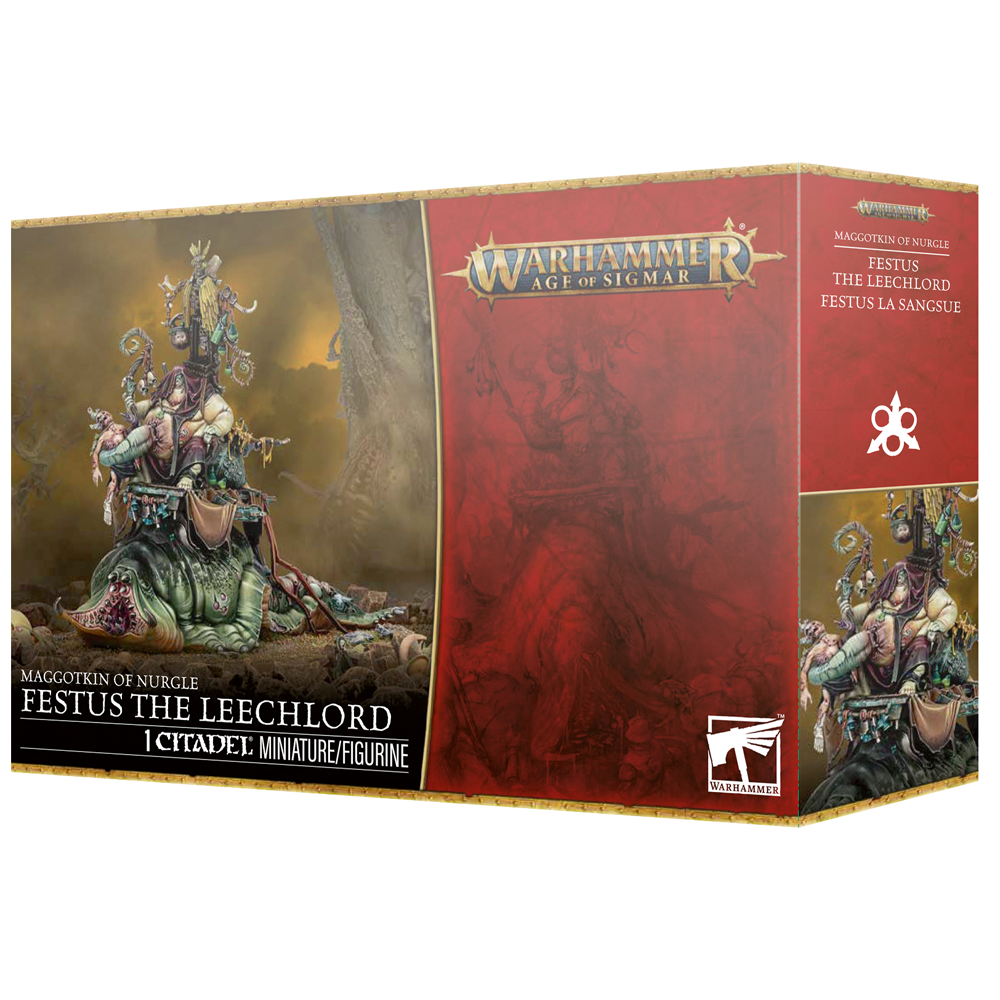 Warhammer Age of Sigmar: Maggotkin of Nurgle - Festus the Leechlord
