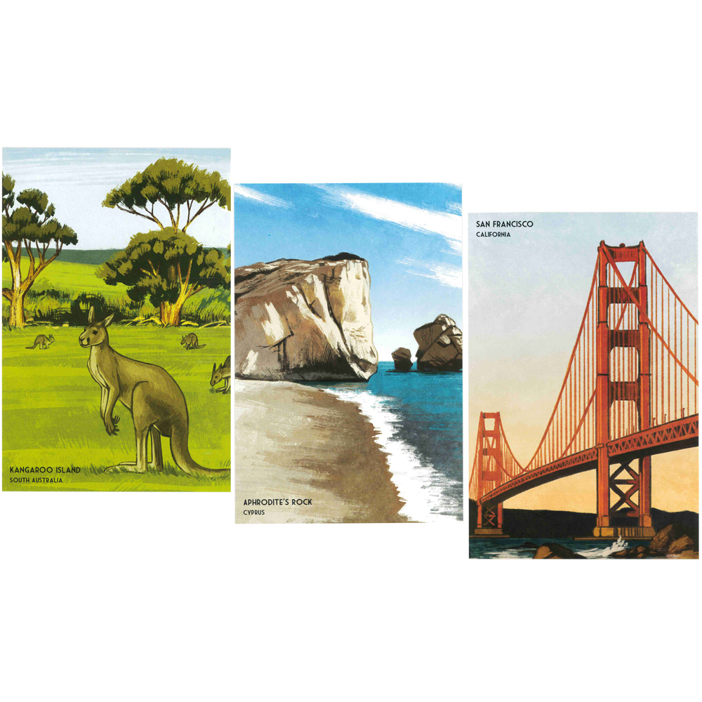 Boomerang Post Cards