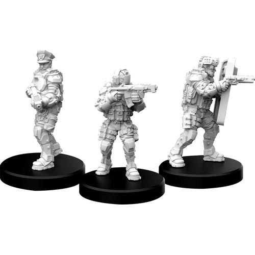 Cyberpunk RED RPG: Miniatures - Lawmen A
