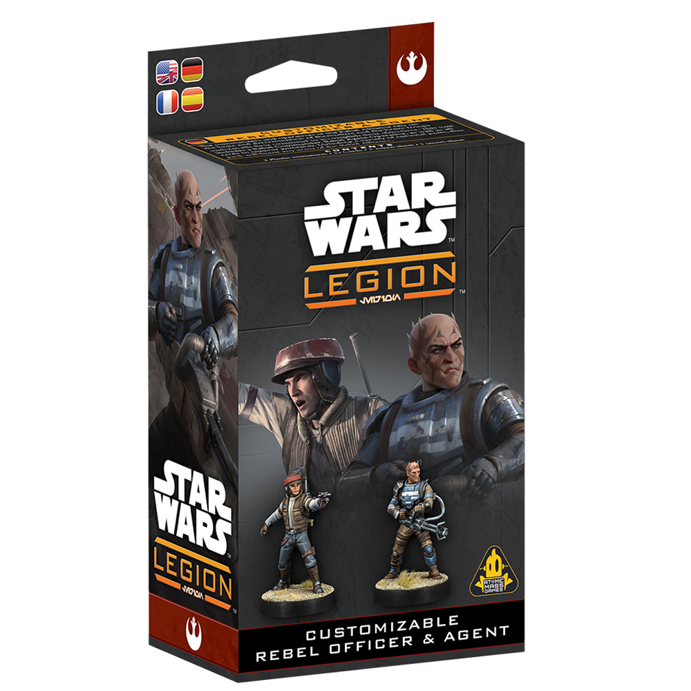 Star Wars: Legion - Customizable Rebel Officer & Agent