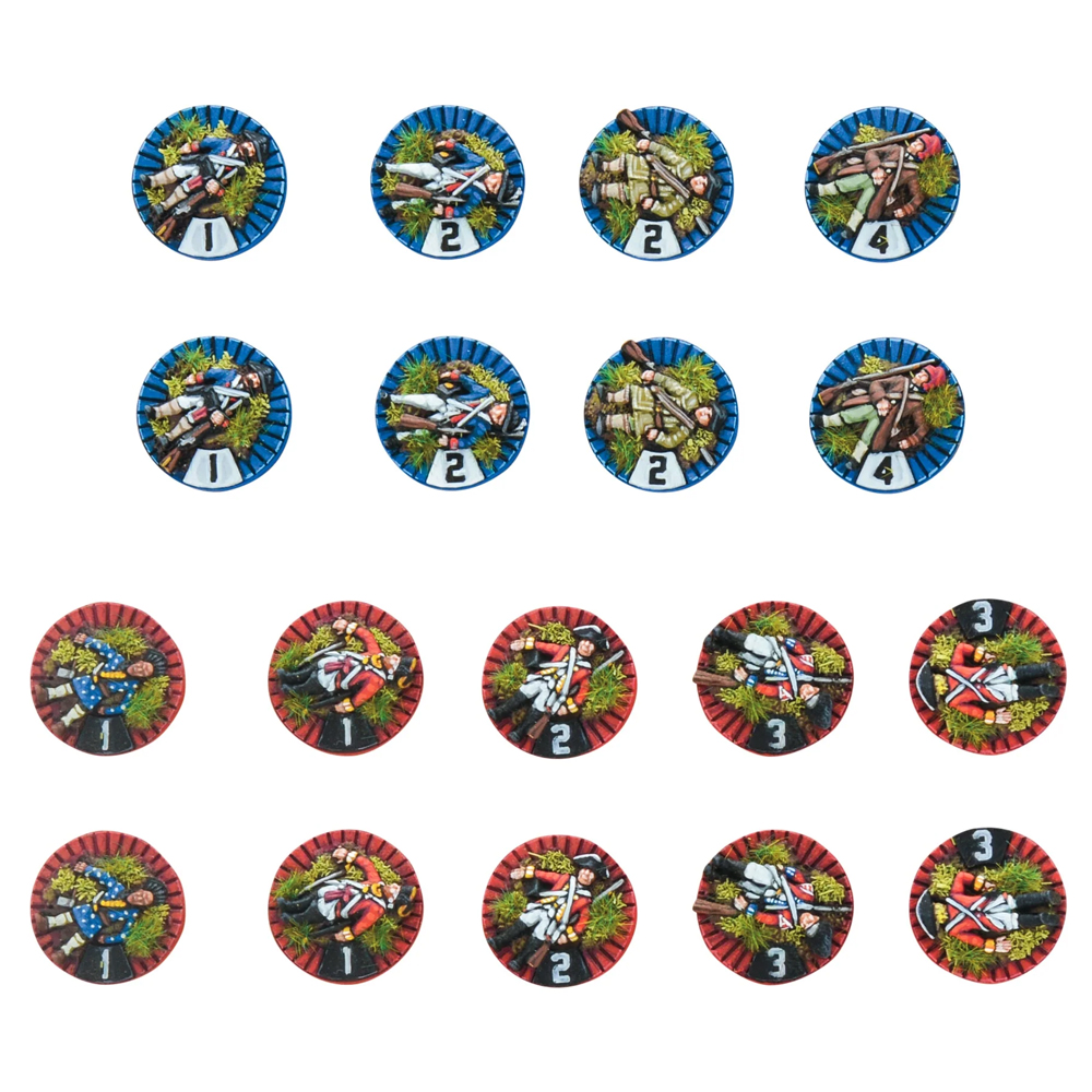 Black Powder Epic Battles: Revolution! Casualty Markers