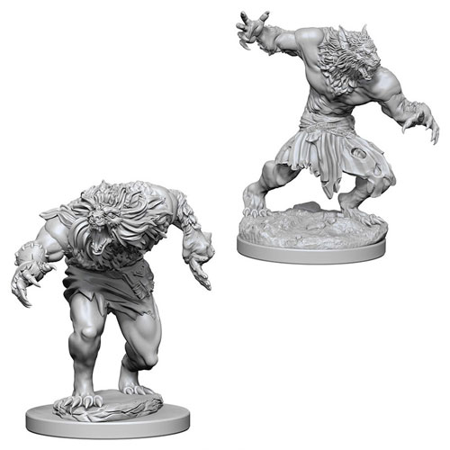 D&D Nolzur's Marvelous Unpainted Minis: W4 Werewolves