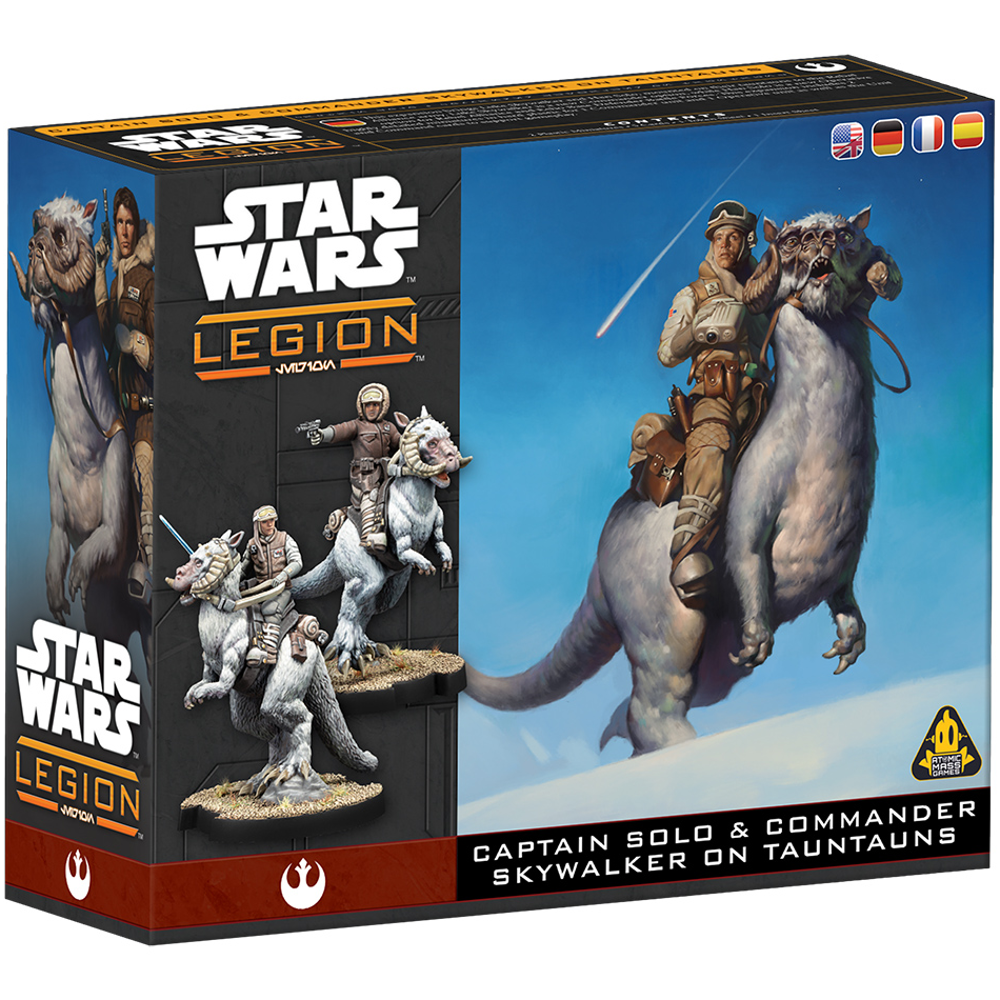 Star Wars: Legion - Captain Solo & Commander Skywalker on Tauntauns (Multilingual) (New Arrival)