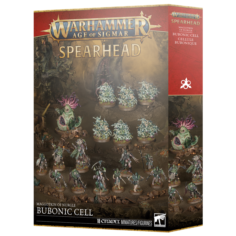 Warhammer Age of Sigmar: Spearhead: Maggotkin of Nurgle - Bubonic Cell