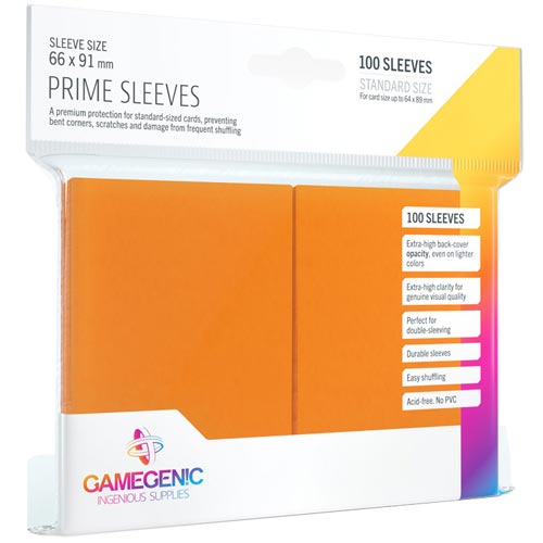 Prime Sleeves: Orange
