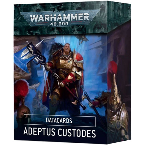 Warhammer 40K: Datacards - Adeptus Custodes (9th Edition) (Last Chance)