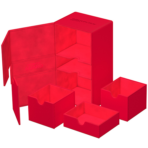 Twin Flip'n'Tray 200+ Monocolor: Red