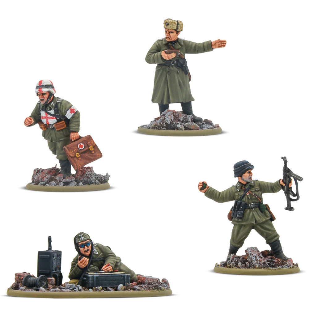 Bolt Action: German Veteran HQ