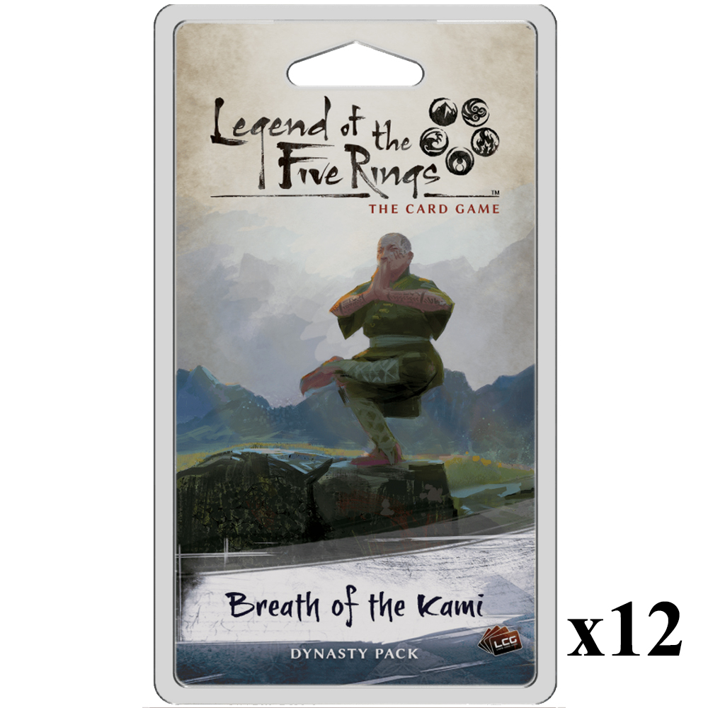Legend of the Five Rings LCG: Breath of the Kami Dynasty Pack CASE (12)