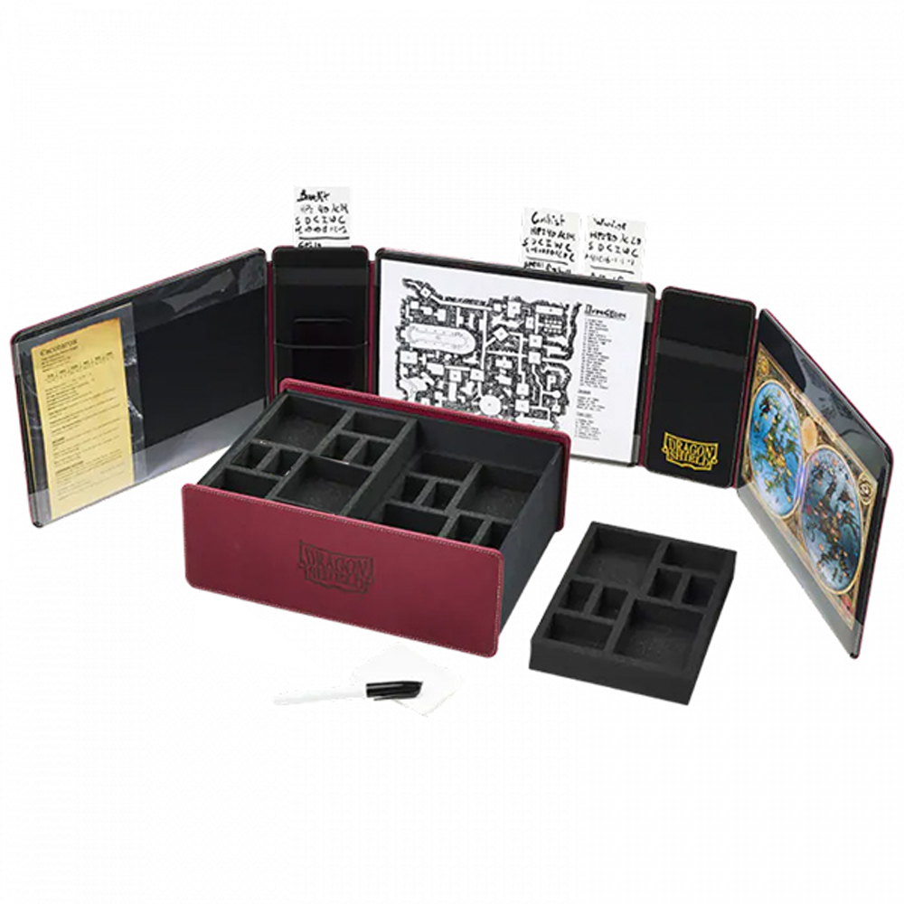 Dragon Shield RPG Accessories: Game Master Companion - Blood Red (Clearance)