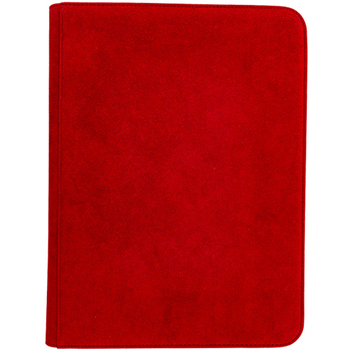 Vivid 9-Pocket Pro-Binder Deluxe: Red (Last Chance)