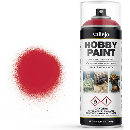 Fantasy Color Aerosol Primer: Bloody Red (400ml)