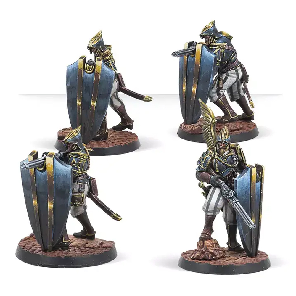 Warcrow: Hegemony - Black Legion Arquebusiers