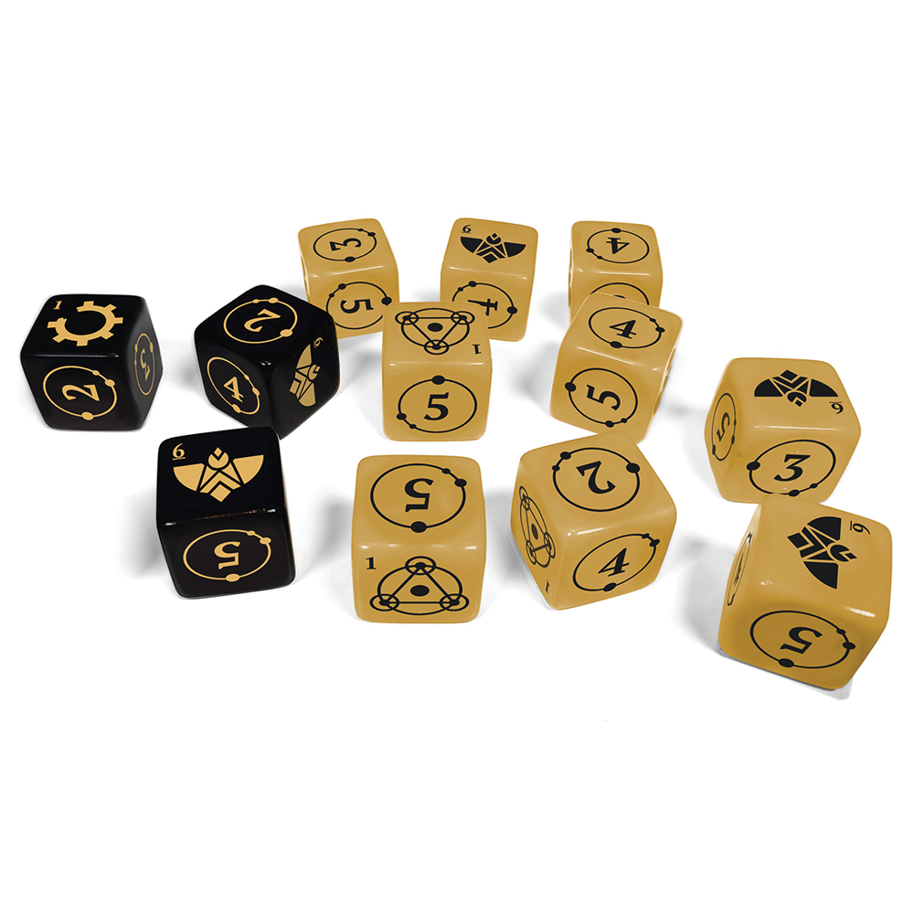 Coriolis: The Great Dark RPG: Dice Set (12)