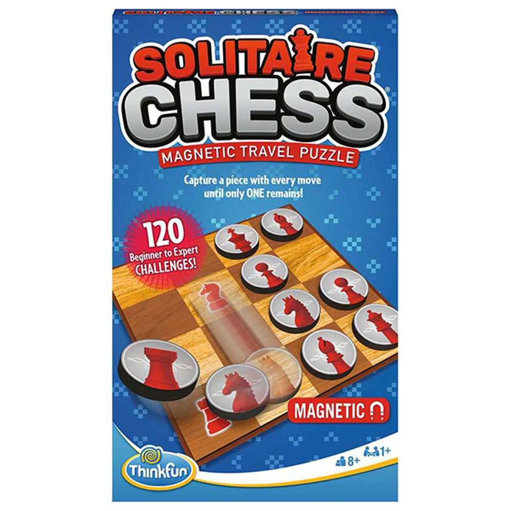 Solitaire Chess: Magnetic Travel Puzzle (Last Chance)