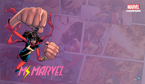Marvel Champions LCG: Ms. Marvel Playmat