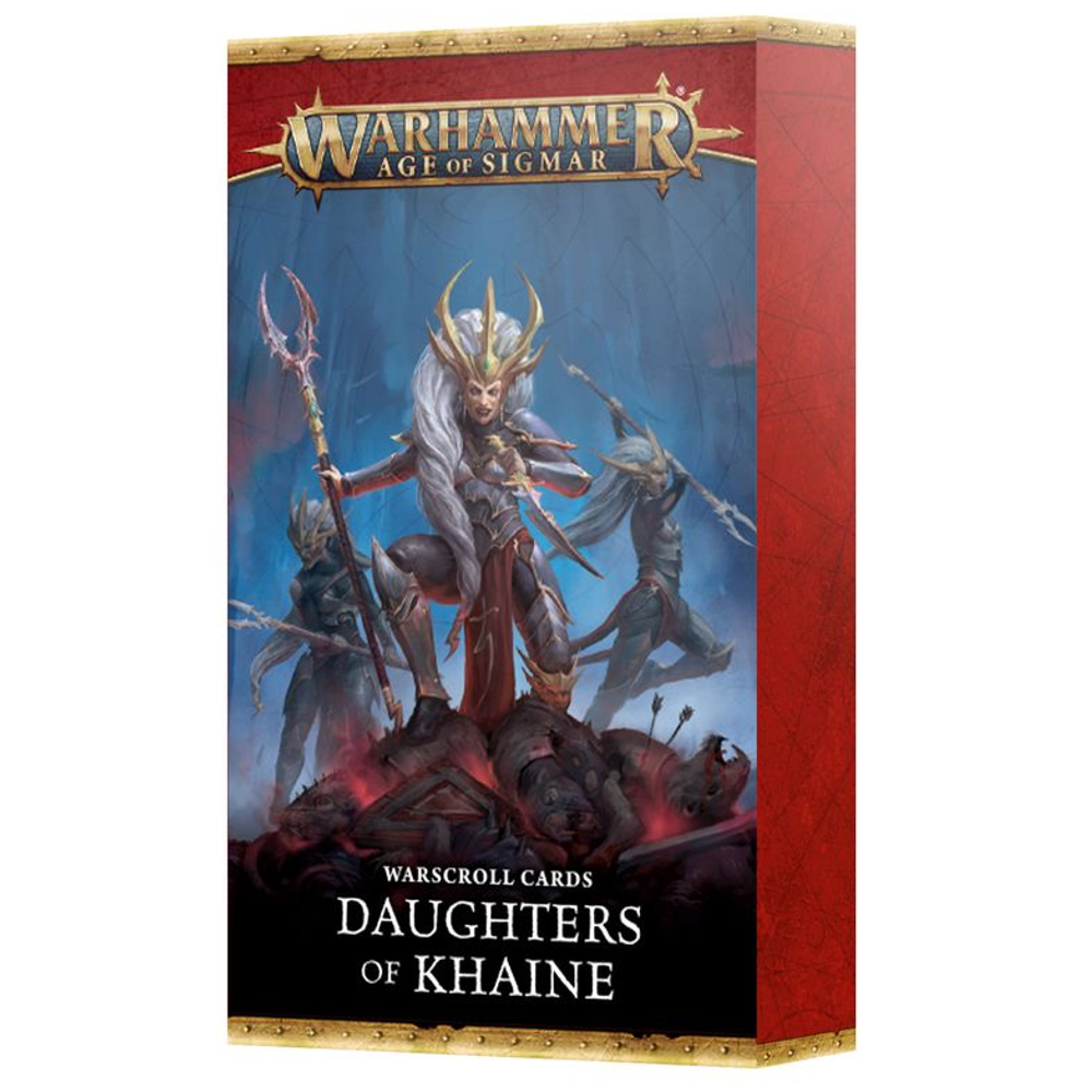 Warhammer Age of Sigmar: Warscroll Cards - Daughters of Khaine (2026) (Preorder)