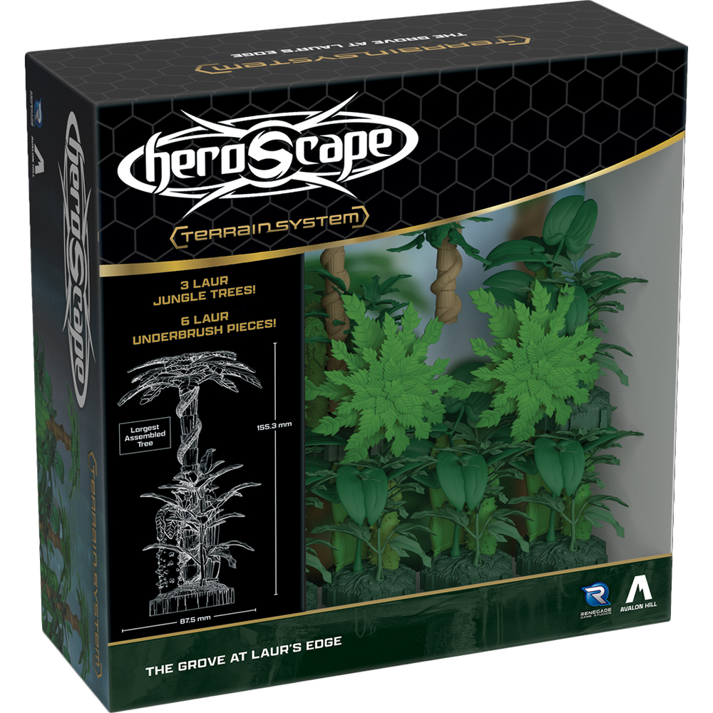 Heroscape: Terrain System - The Grove at Laur's Edge