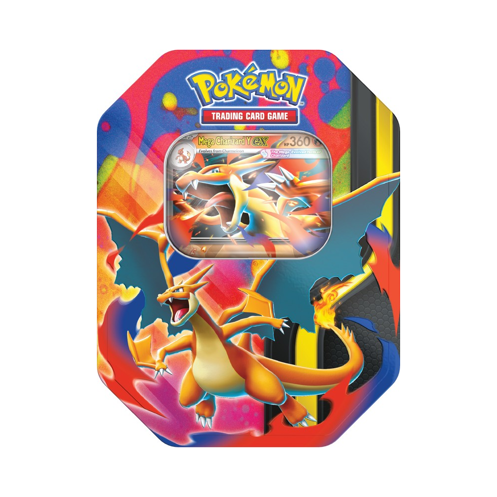 Pokemon TCG: Mega Charizard Tin - Mega Charizard Y ex