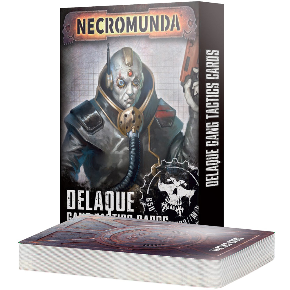 Necromunda: Delaque Gang Tactics Cards (2nd Edition) (Last Chance)