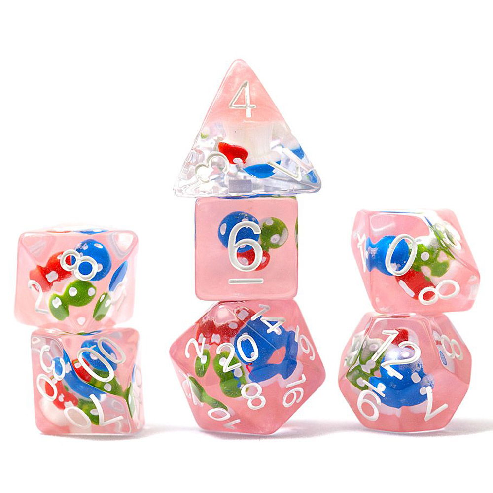 Sirius RPG Dice Set: Magic Mushroom (7) (Last Chance)