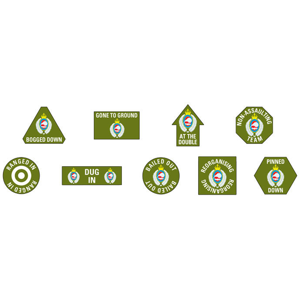 Flames of War: Vietnam - ANZAC (NZ) Token Set