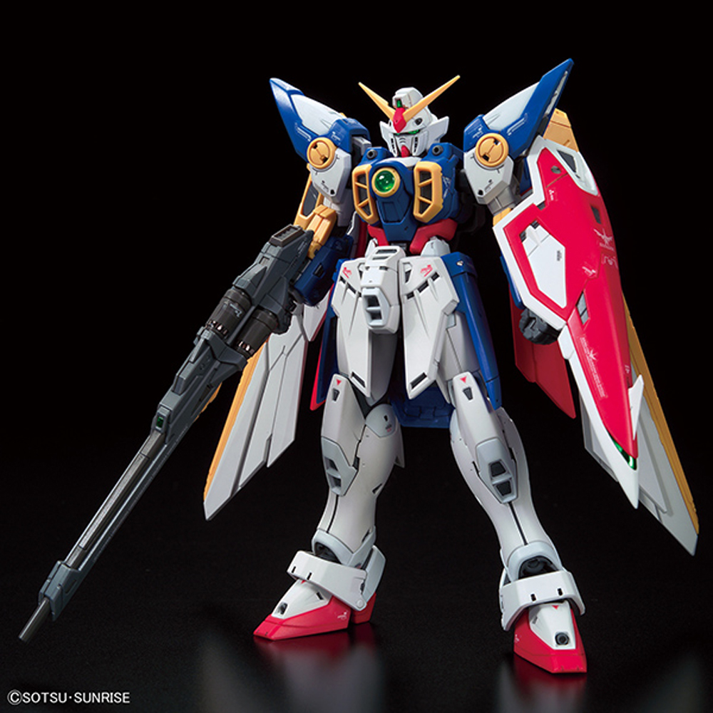 Gundam Model Kit 1/144: Real Grade #35 Wing Gundam - Colonies Liberation Organization Mobile Suit XXXG-01W