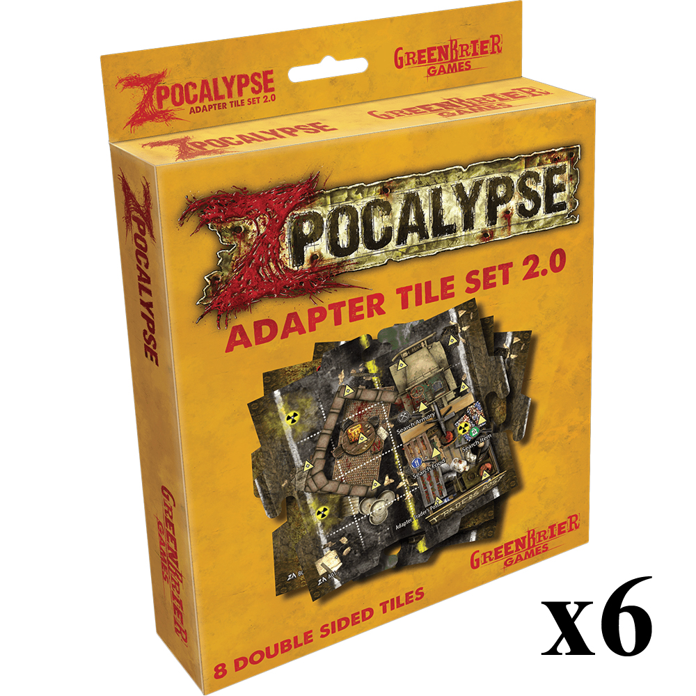 Zpocalypse: Adapter Tile Set 2.0 CASE (24)