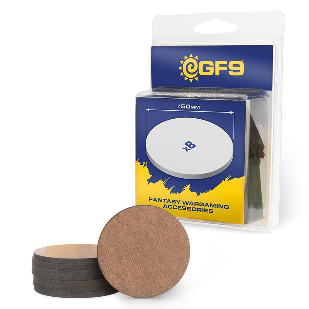 MDF Army Bases: Round 50mm (8)