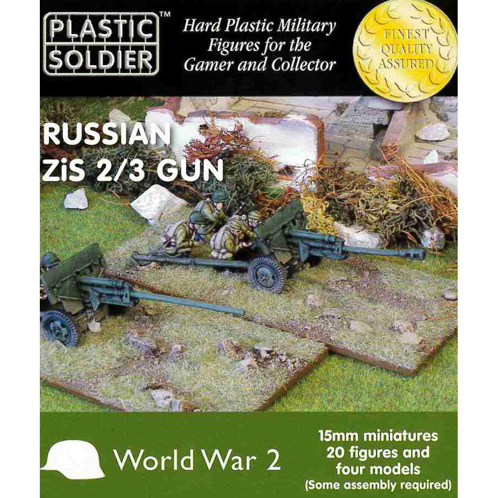 15mm Scale WW2: Russian ZiS 2/3 Gun