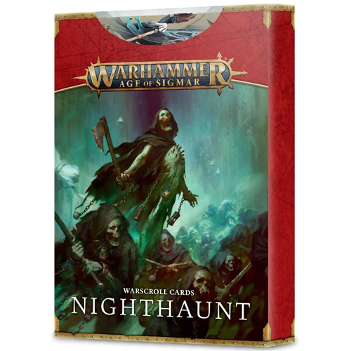 Warhammer Age of Sigmar: Warscroll Cards - Nighthaunt (Last Chance)