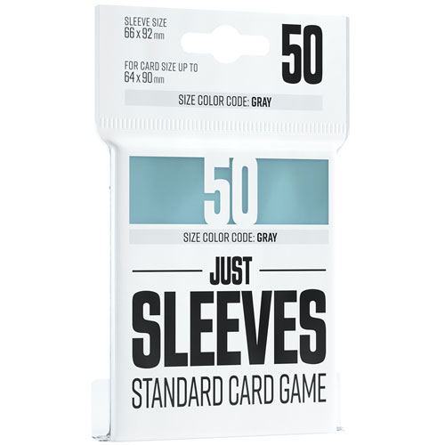 Just Sleeves: Standard Card Game - Clear (50)