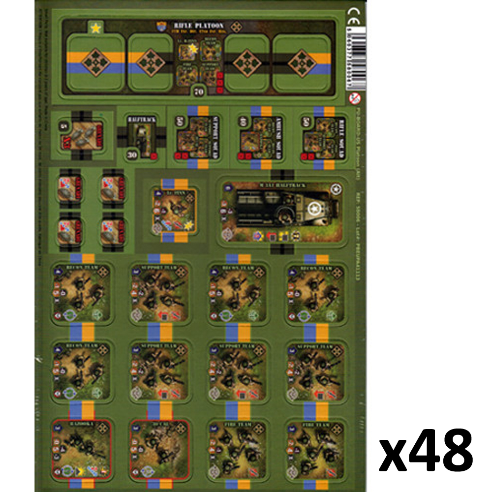 Heroes of Normandie: US Rifle Platoon Expansion CASE (48)