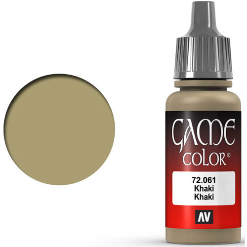 Vallejo Game Color: Khaki (17ml)