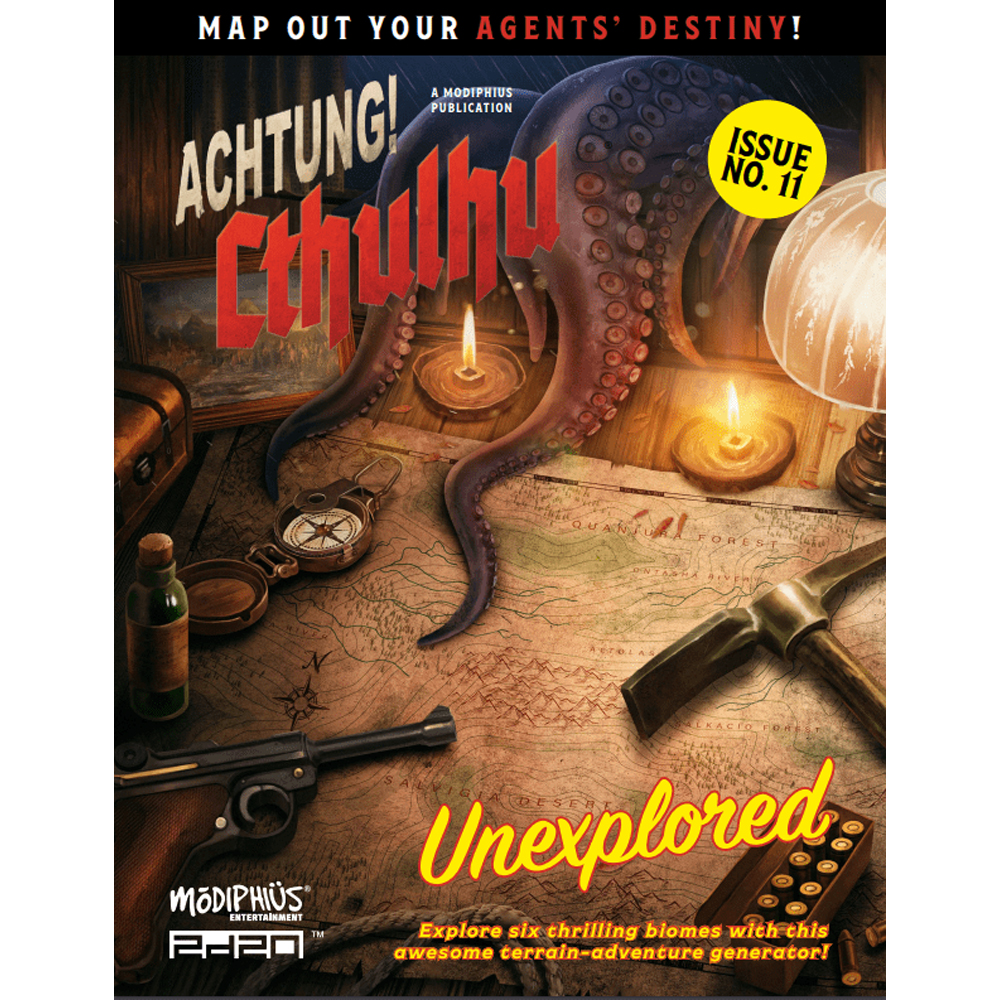 Achtung! Cthulhu 2d20 RPG: Unexplored