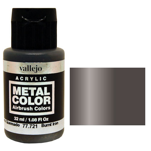 Vallejo Metal Color: Burnt Iron (32ml)