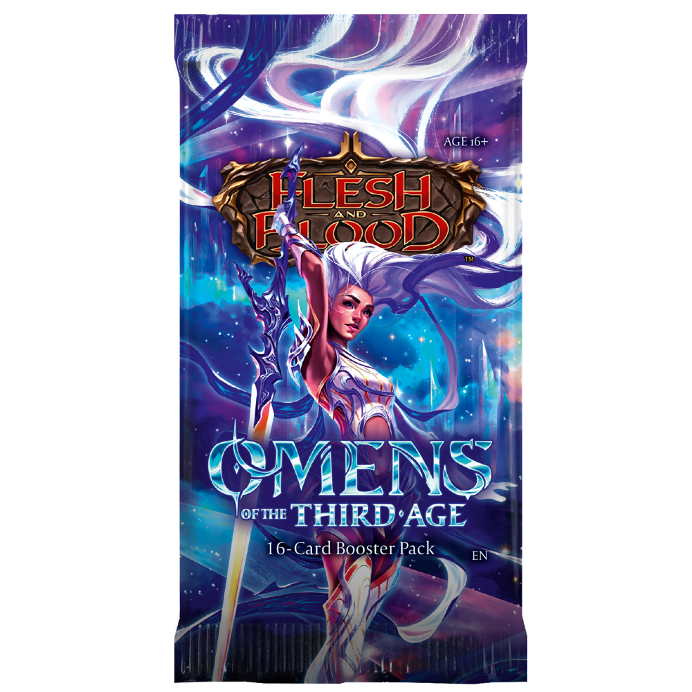 Flesh & Blood TCG: Omens of the Third Age - Booster Pack (Preorder)