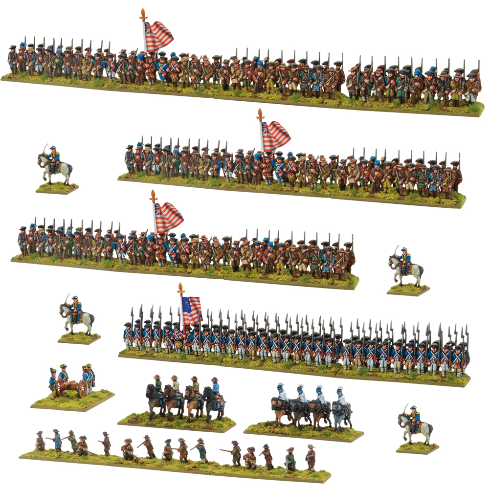 Black Powder Epic Battles: Revolution! Continental Army Brigade